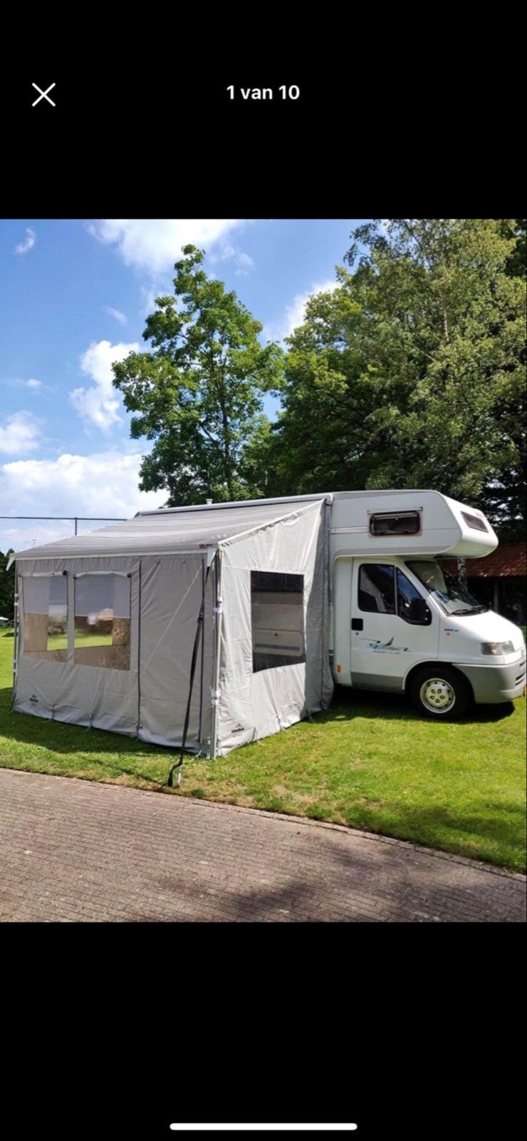 Nette Dethleffs Alkoof camper uit 1999 met extra's, Alkoof, Fietsendrager, Particulier, Koelkast