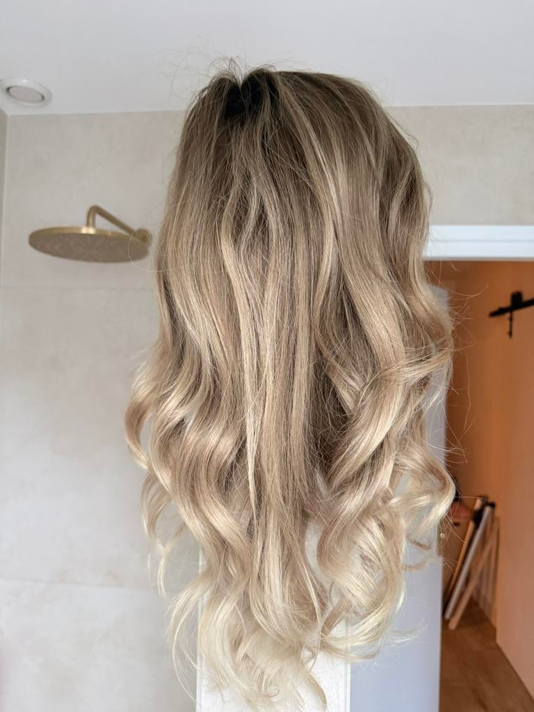 Haarstuk Hairelements, Sieraden, Tassen en Uiterlijk, Uiterlijk | Haarverzorging, Ophalen of Verzenden, Zo goed als nieuw, Pruik of Haarverlenging