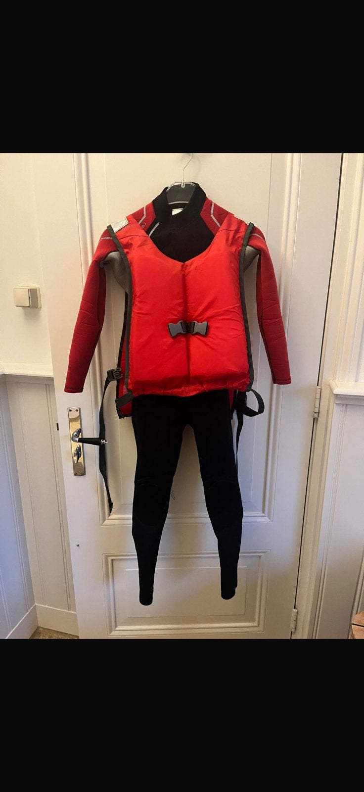 Zeilpak Tribord met los life jacket, Watersport en Boten, Watersportkleding, Ophalen of Verzenden, Zo goed als nieuw, Kind
