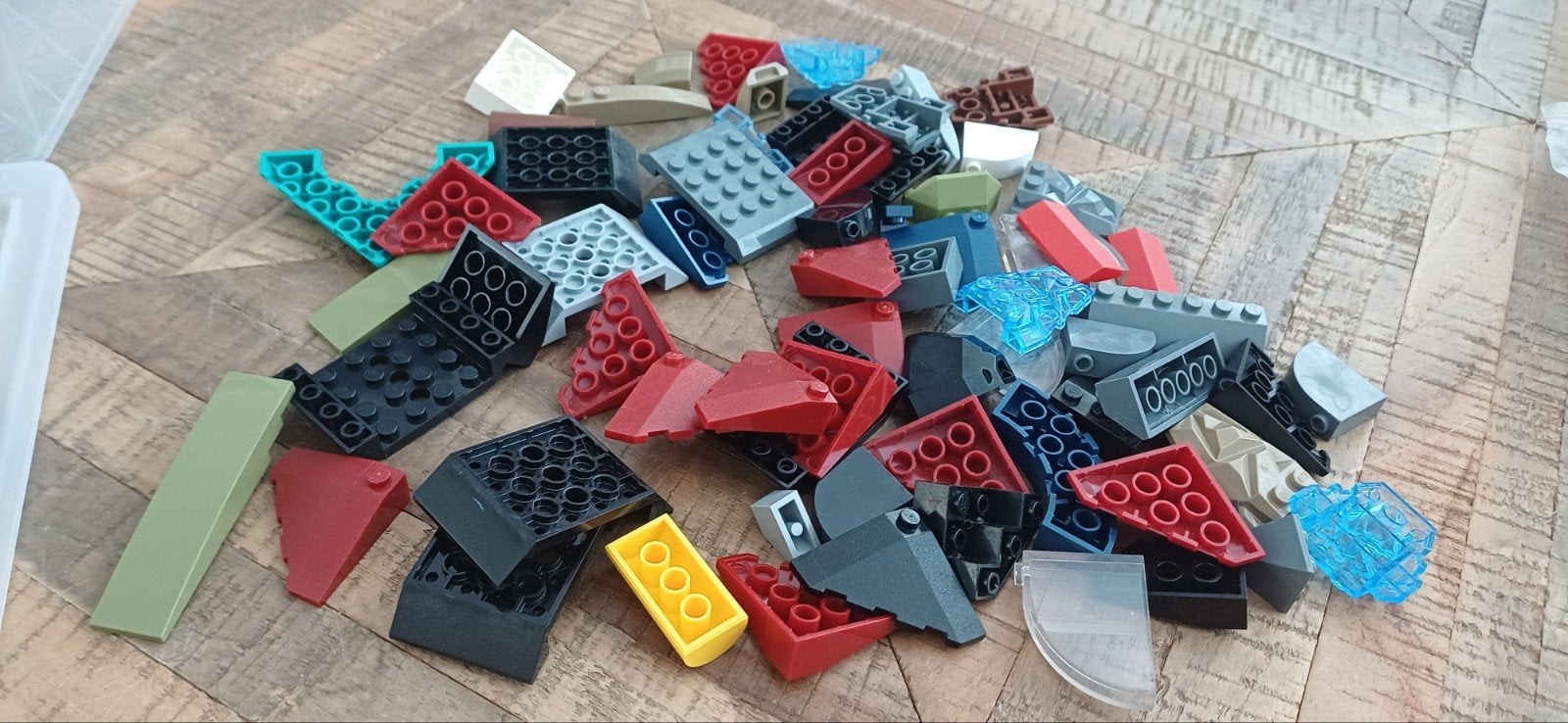 Grote partij random Lego slopes, Ophalen of Verzenden, Gebruikt, Losse stenen, Lego