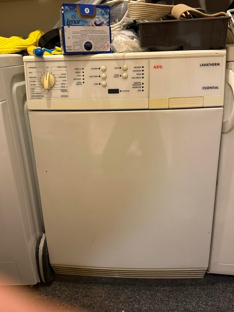 AEG Lavatherm Essential droger - defect, voor onderdelen/rep, Witgoed en Apparatuur, Wasdrogers, Ophalen, Zo goed als nieuw, Voorlader
