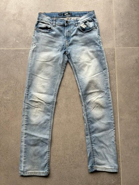 Jeans jongens lichtblauw maat 158 slim fit, Kinderen en Baby's, Kinderkleding | Maat 158, Zo goed als nieuw, Jongen, Broek, Ophalen of Verzenden