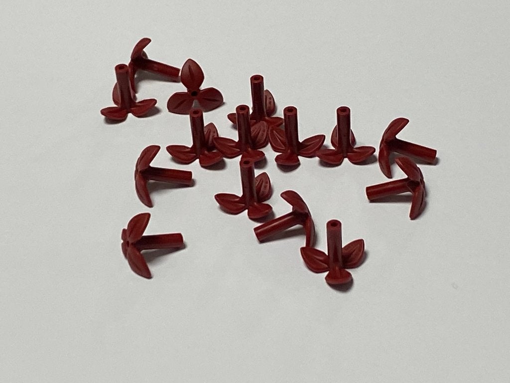 Partij 15x nieuwe Lego plantjes in diverse kleuren, Overige thema's, Lego, Nieuw, Ophalen of Verzenden