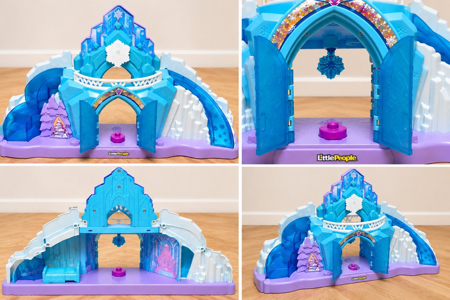 Fisher price little people Frozen Elsa’s ijspaleis, Ophalen of Verzenden, Zo goed als nieuw, Carnaval
