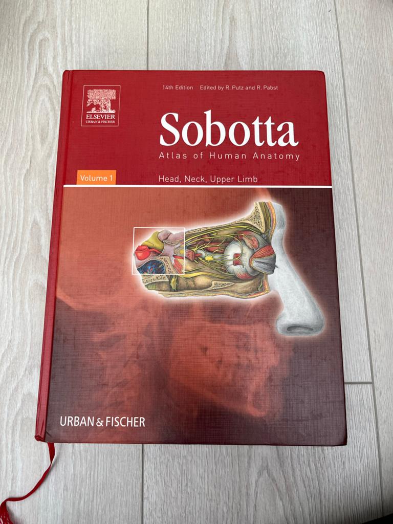 Sobotta Atlas van de menselijke anatomie, Boeken, Ophalen, Beta, Zo goed als nieuw, HBO