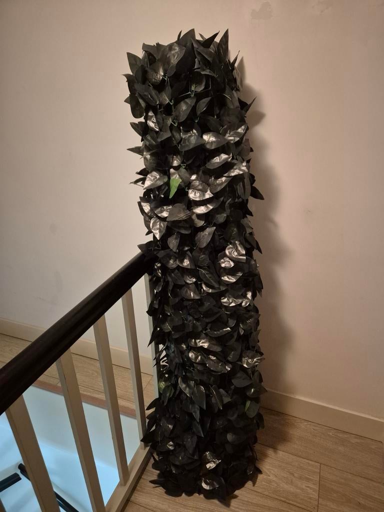 Blumfeldt leaf screen, 300x150cm, dark green, privacy screen, Ophalen, Kunststof, 100 tot 150 cm, Zo goed als nieuw