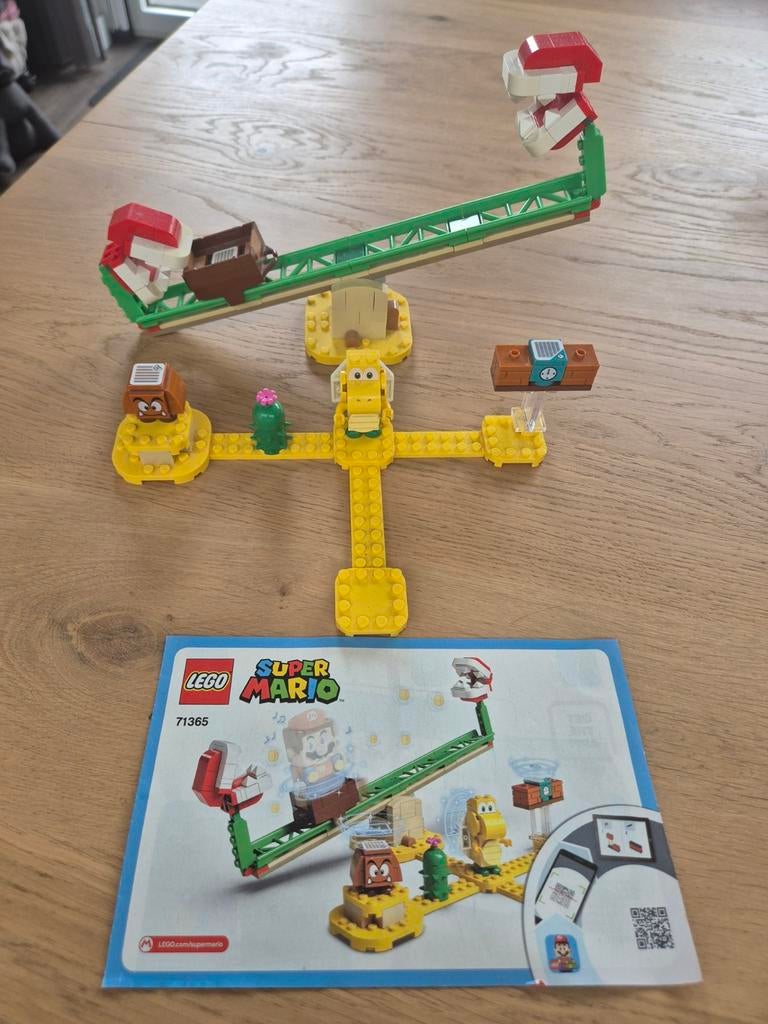 LEGO Super Mario 71365 Piranha Plant Power Slide, Lego, Compleet, Ophalen of Verzenden, Zo goed als nieuw