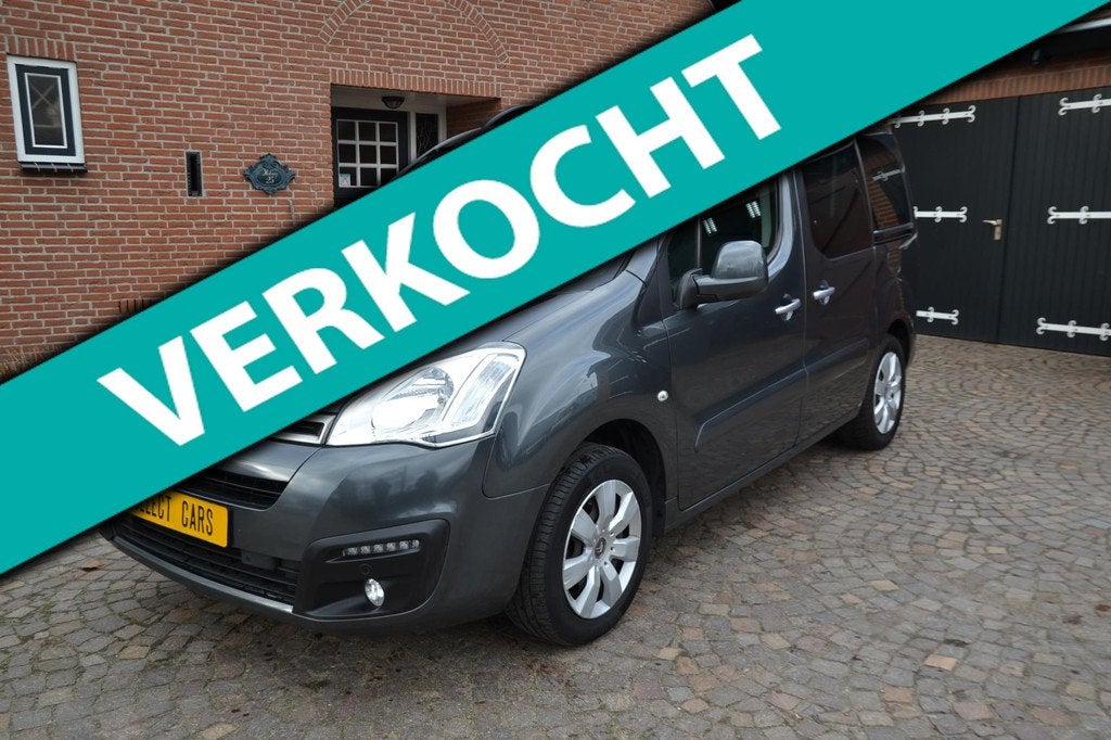 Citroen Berlingo, Voorwielaandrijving, Stof, Gebruikt, Zwart