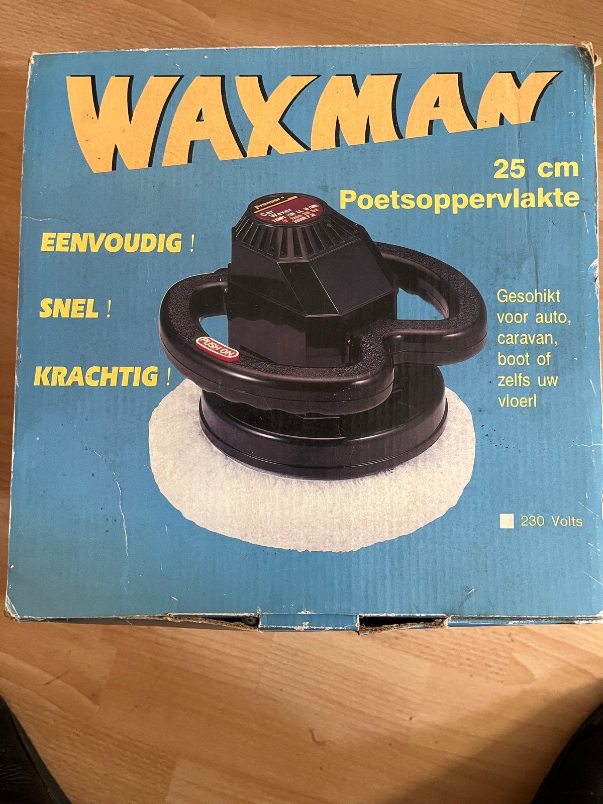 Waxman Car Waxer / Polisher - Auto, Caravan, Boot, Vloer, Ophalen of Verzenden, Gebruikt