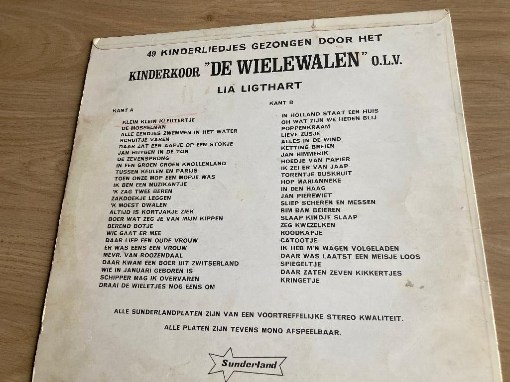 LP 49 kinderliedjes, Ophalen of Verzenden, Gebruikt