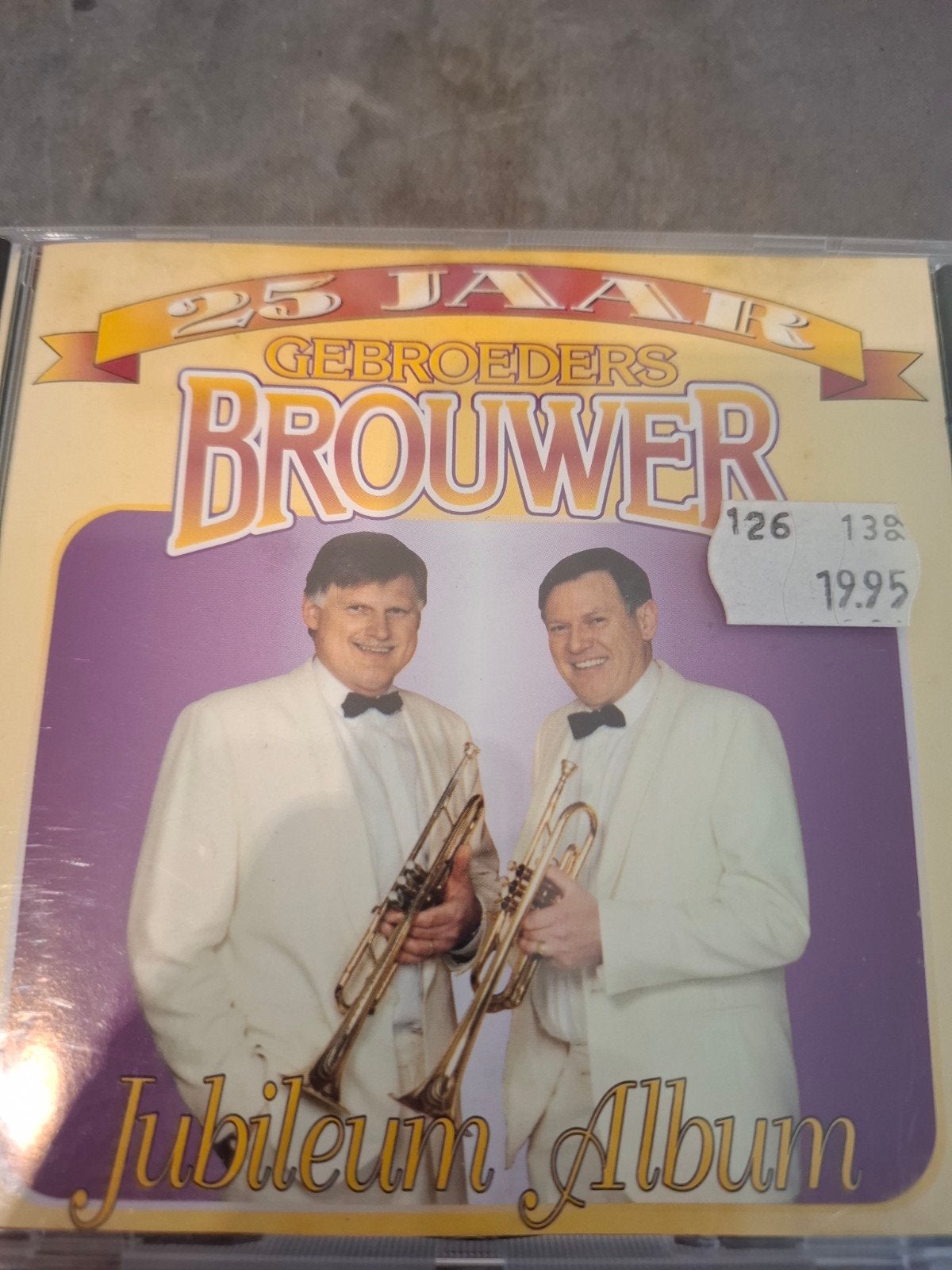 Gebroeders Brouwer Jubileum Album 25 jaar, Ophalen of Verzenden, Zo goed als nieuw, Levenslied of Smartlap