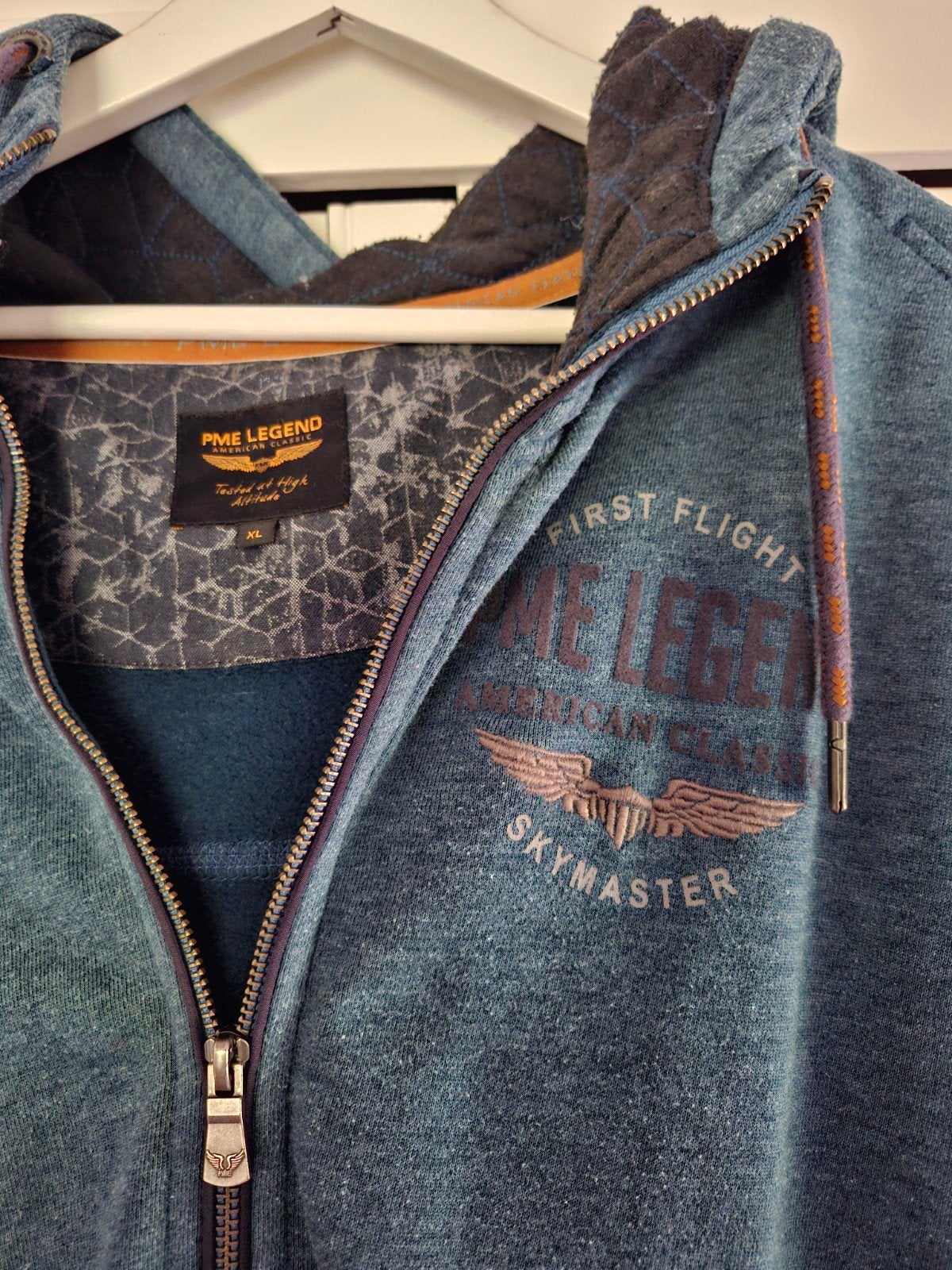 Foto 4 van PME LEGEND vest/hoody maat XL,Blauw.