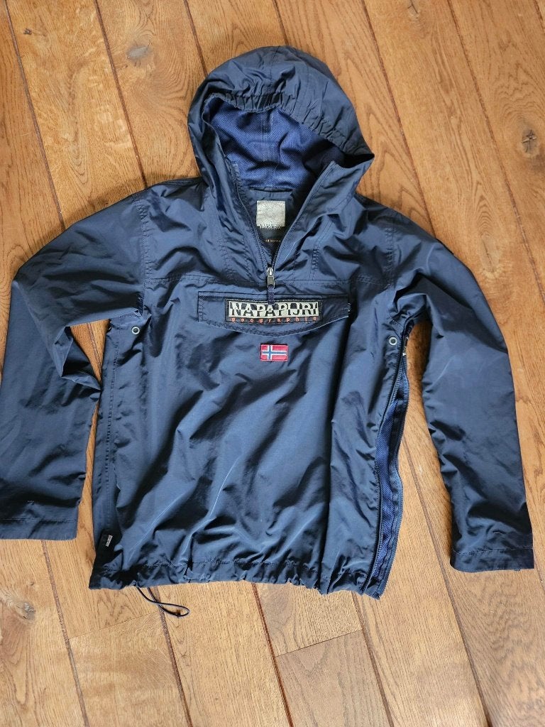 Napapijri windjack maat XS / 164 - 170, Kinderen en Baby's, Jongen of Meisje, Ophalen of Verzenden, Zo goed als nieuw, Napapijri