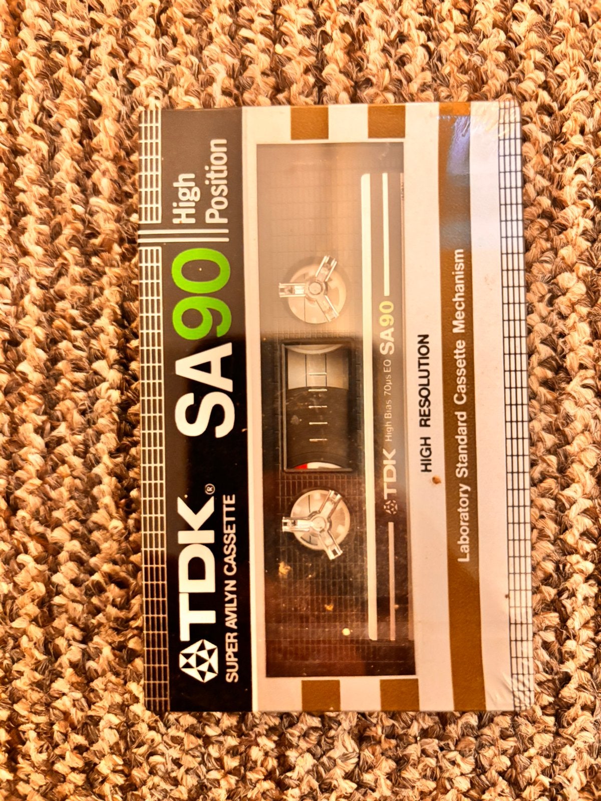 TDK SA 90 SEALED, Cd's en Dvd's, Cassettebandjes, 2 t/m 25 bandjes, Overige genres, Ophalen of Verzenden, Nieuw in verpakking