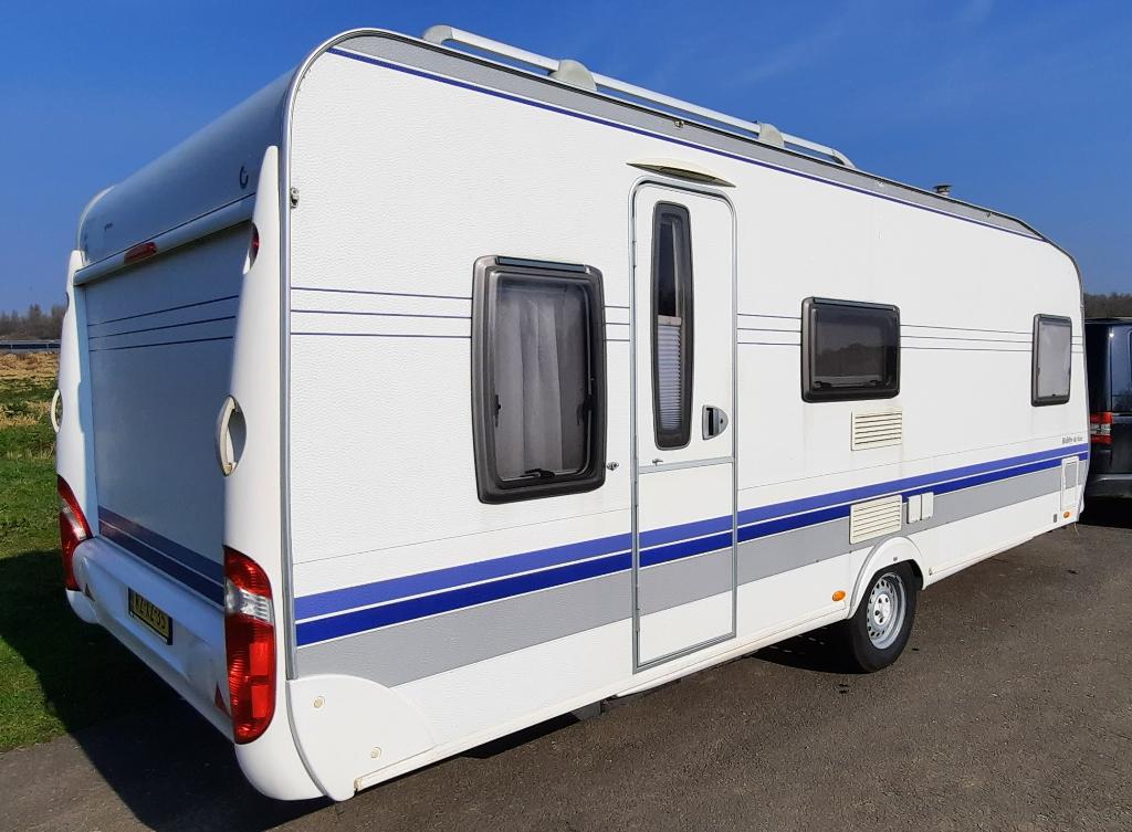 Hobby 560 DeLuxe Excellent KMFe 2008 6-persoons, Caravans en Kamperen, Rondzit, Hobby, Ringverwarming, Particulier