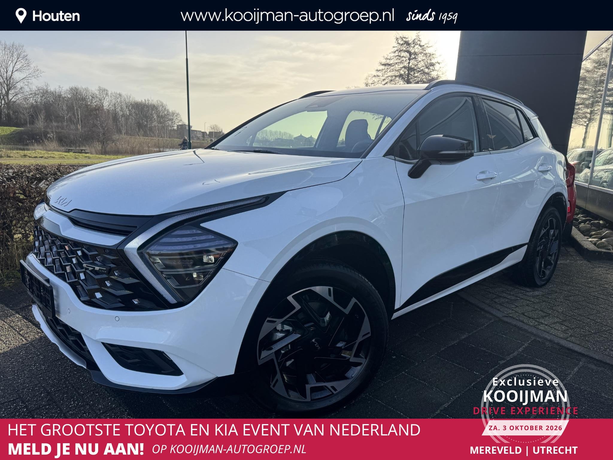 Kia Sportage 1.6 T-GDi Plug-in Hybrid AWD GT-Line Nieuwe Aut, Auto's, Automaat, 14 kWh, Gebruikt, Euro 6