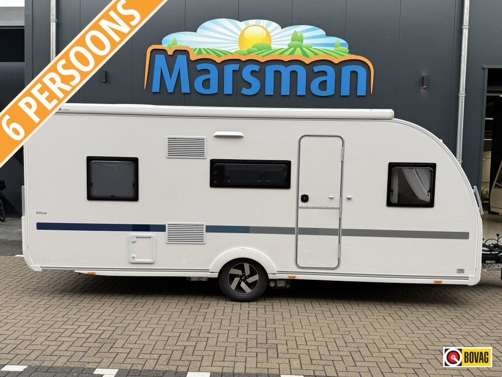 Adria Altea 552 PK BOMVOL MET OPTIES, Caravans en Kamperen, Caravans, 6 tot 7 meter, Tot en met 6, Overige, 1000 - 1250 kg