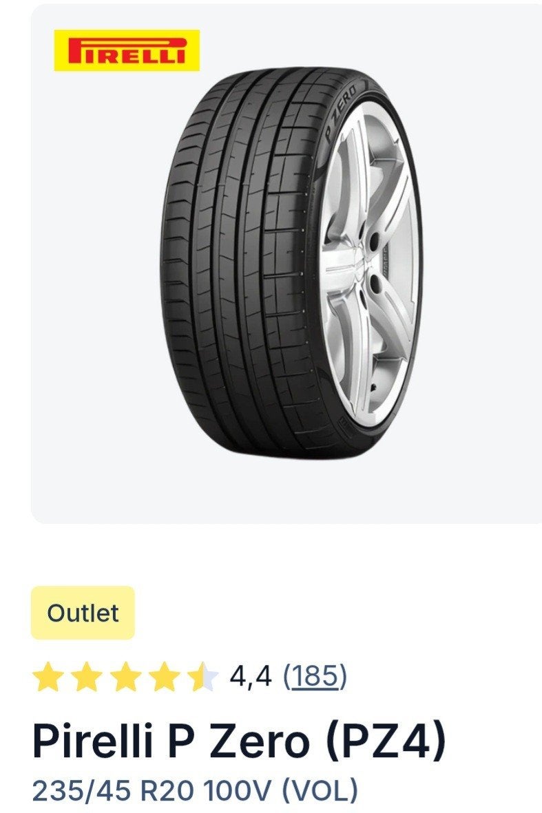 Zomerbanden 2x 235/45 r20 + 2x 255/40 r20, Ophalen, Nieuw