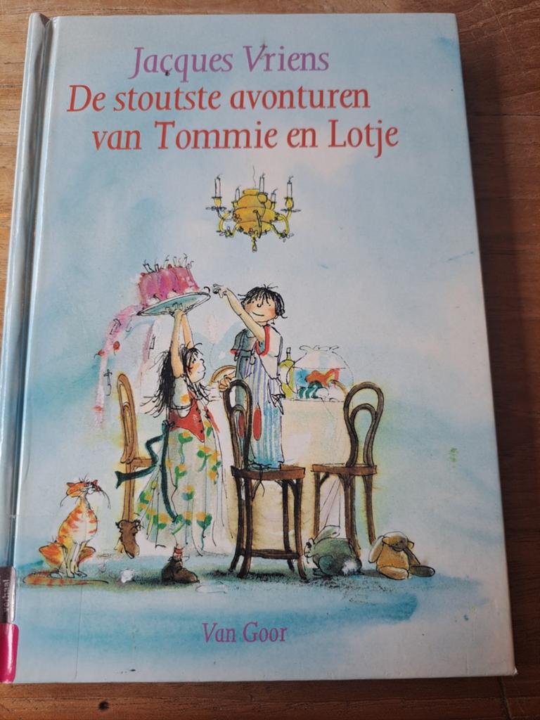 De stoutste avonturen van Tommie en Lotje - Jacques Vriens, Ophalen of Verzenden, Gelezen, Jacques Vriens, Fictie algemeen