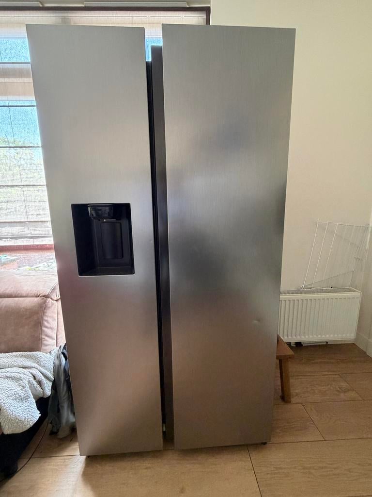 Samsung Amerikaanse Koelkast RS68A8832S9/EF, Ophalen, Gebruikt, 200 liter of meer, 60 cm of meer