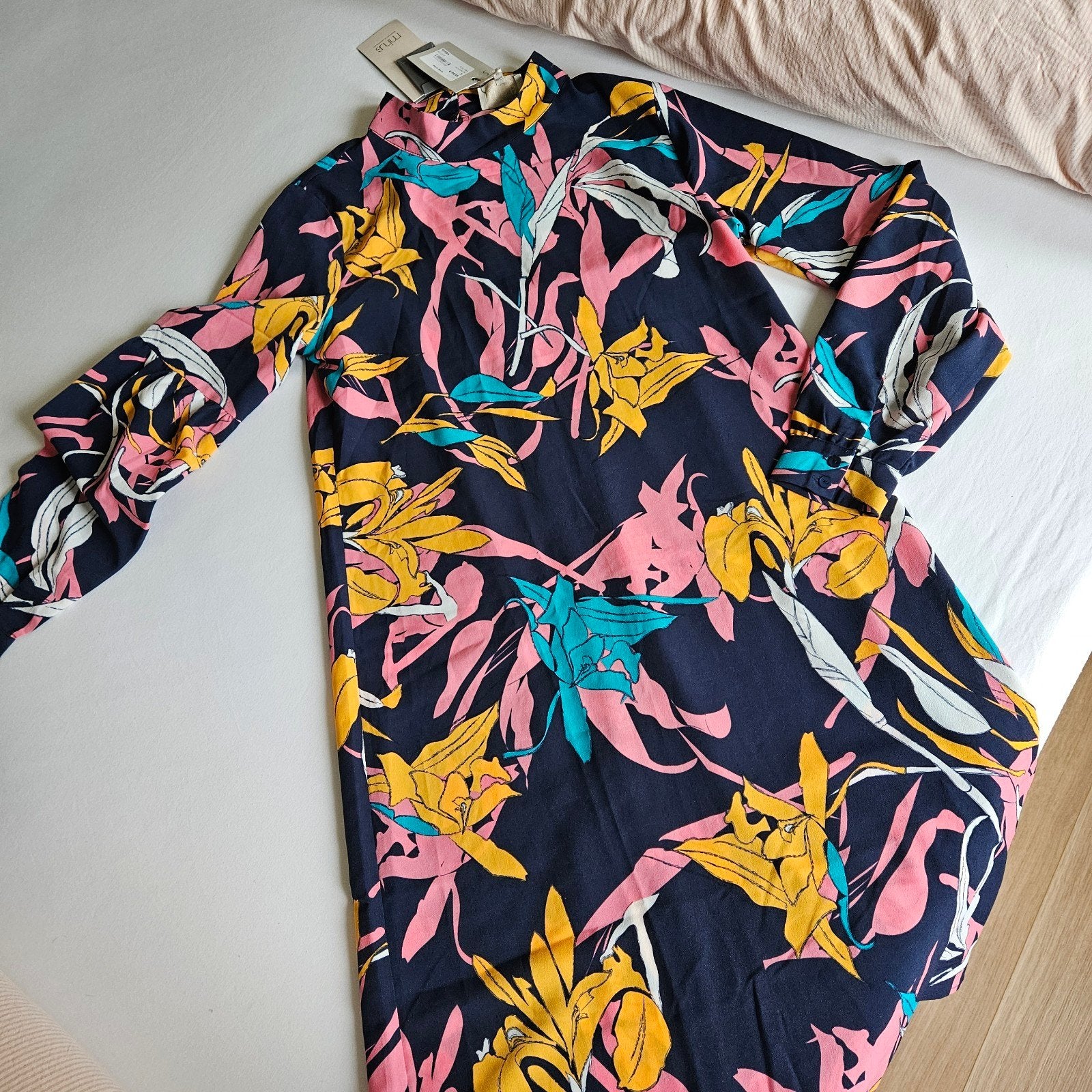 Minus Caitlyn jurk - Maat 36 - Nieuw met kaartjes, Kleding | Dames, Minus, Meerkleurig, Nieuw, Ophalen of Verzenden