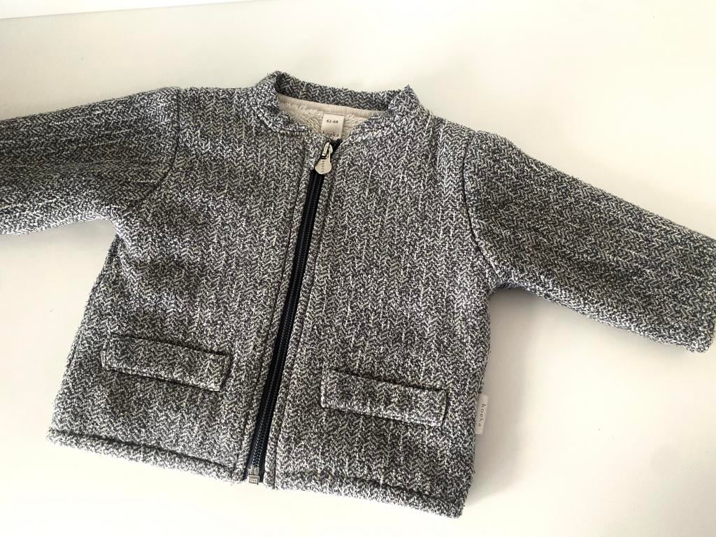 Koeka Jasje Maat 62-68 grijs lekker voor het voorjaar, Kinderen en Baby's, Ophalen of Verzenden, Zo goed als nieuw, Jongetje of Meisje