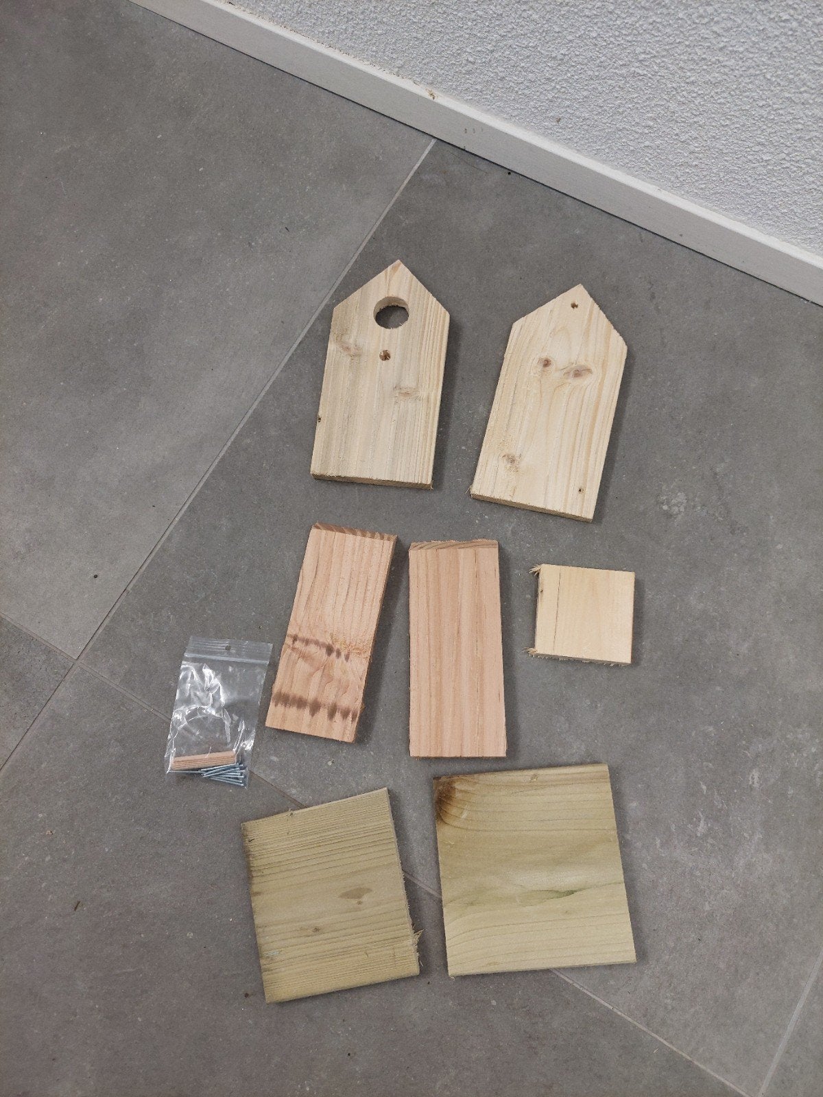 vogelhuisjes bouwpakket, Ophalen of Verzenden, Nieuw, Knutselwerk