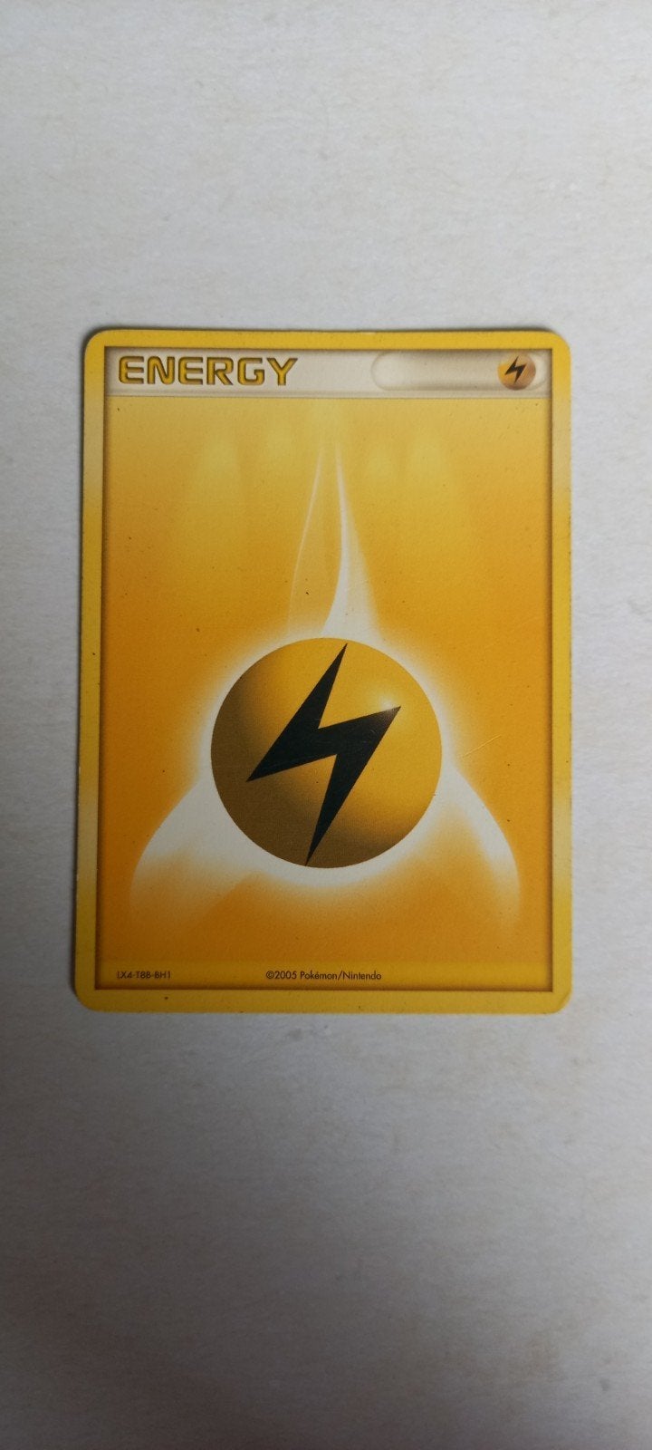 Pokémon TCG Bliksem Energiekaart (2005), Verzenden, Gebruikt, Losse kaart