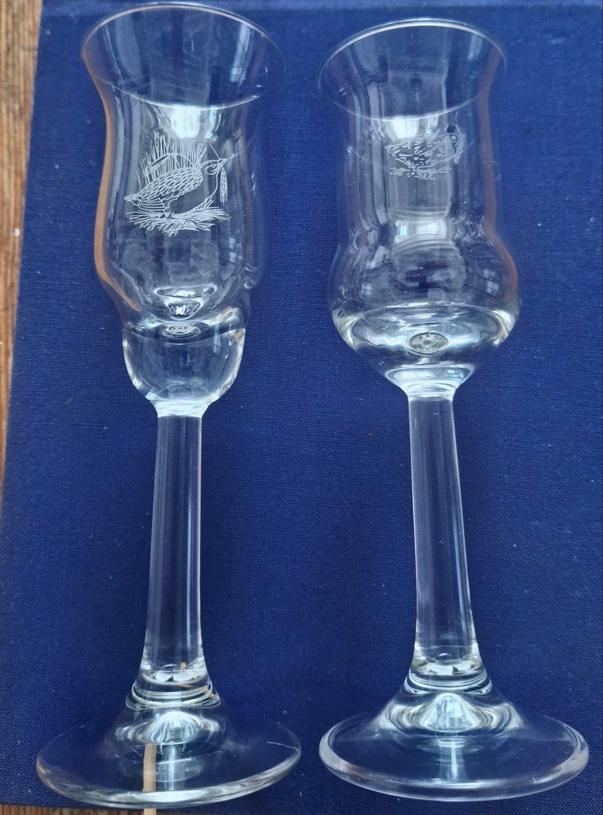 Twee Hartevelt  jeneverglaasjes (13), Verzamelen, Ophalen of Verzenden, Borrel- of Shotglas
