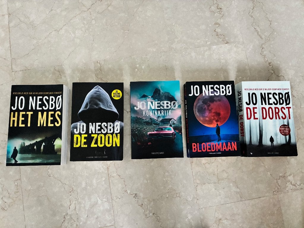 Jo Nesbo thrillers, Ophalen of Verzenden, Zo goed als nieuw, Jo nesbo, Scandinavië