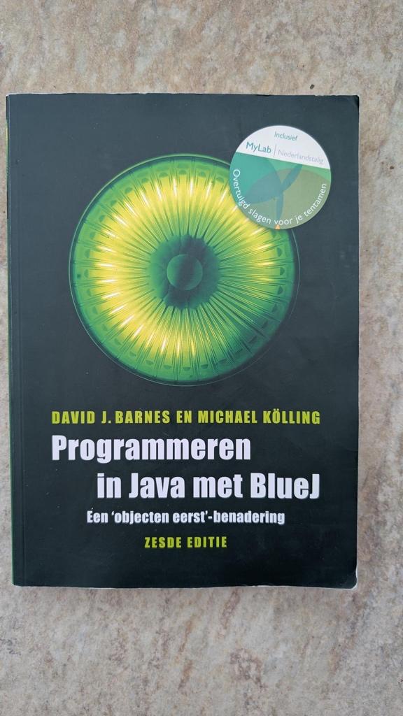 Programmeren in Java met BlueJ, Boeken, Informatica en Computer, Gelezen, Software, Ophalen of Verzenden