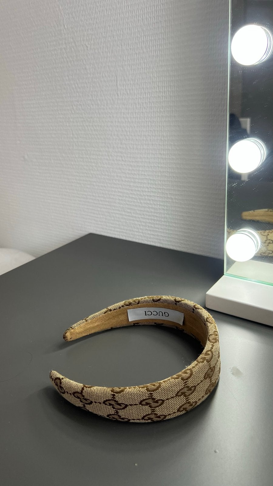 Gucci Haarband met GG-patroon, Verzenden, Zo goed als nieuw