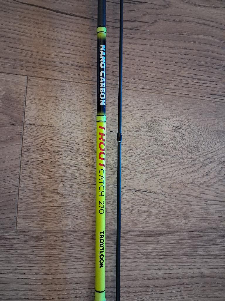 Forel / Spin hengel  2.70, Watersport en Boten, Ophalen, Zo goed als nieuw, Werphengel