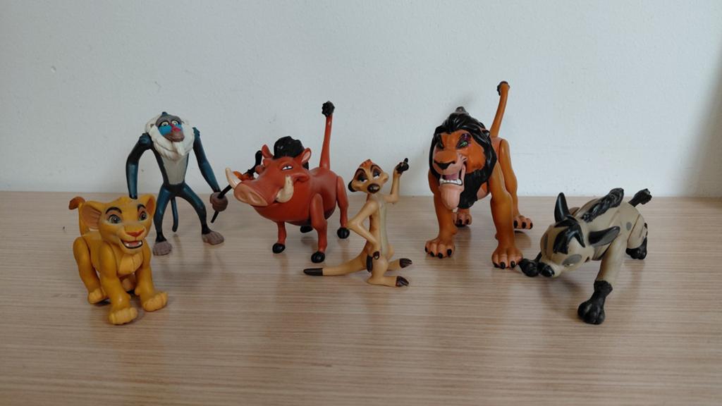 Vintage Lion King figuren disney, Ophalen of Verzenden, Zo goed als nieuw