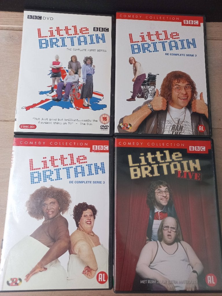 Little Britain - De Complete Serie (7xDVD SET) BBC TV-Serie, Cd's en Dvd's, Alle leeftijden, Ophalen of Verzenden, Zo goed als nieuw