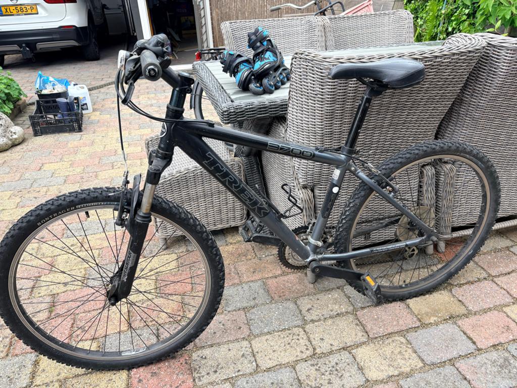 Trek Mountainbike 16 inch / 41 cm framehoogte, Fietsen en Brommers, Fietsen | Mountainbikes en ATB, Gebruikt, Hardtail, Velgrem