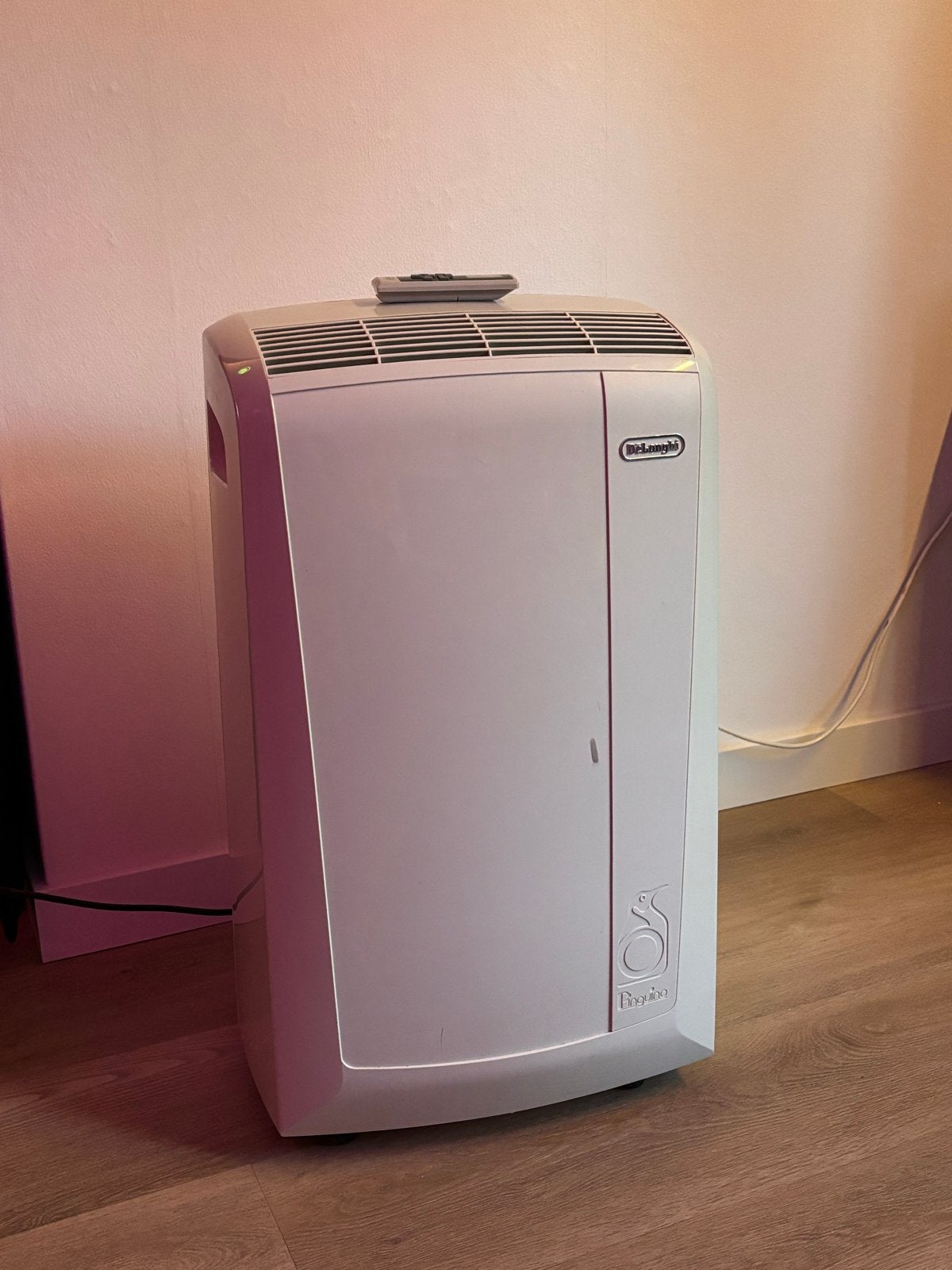De'Longhi Pinguino PAC N82 ECO Mobiele Airco, Ophalen, Gebruikt, Minder dan 60 m³, 3 snelheden of meer