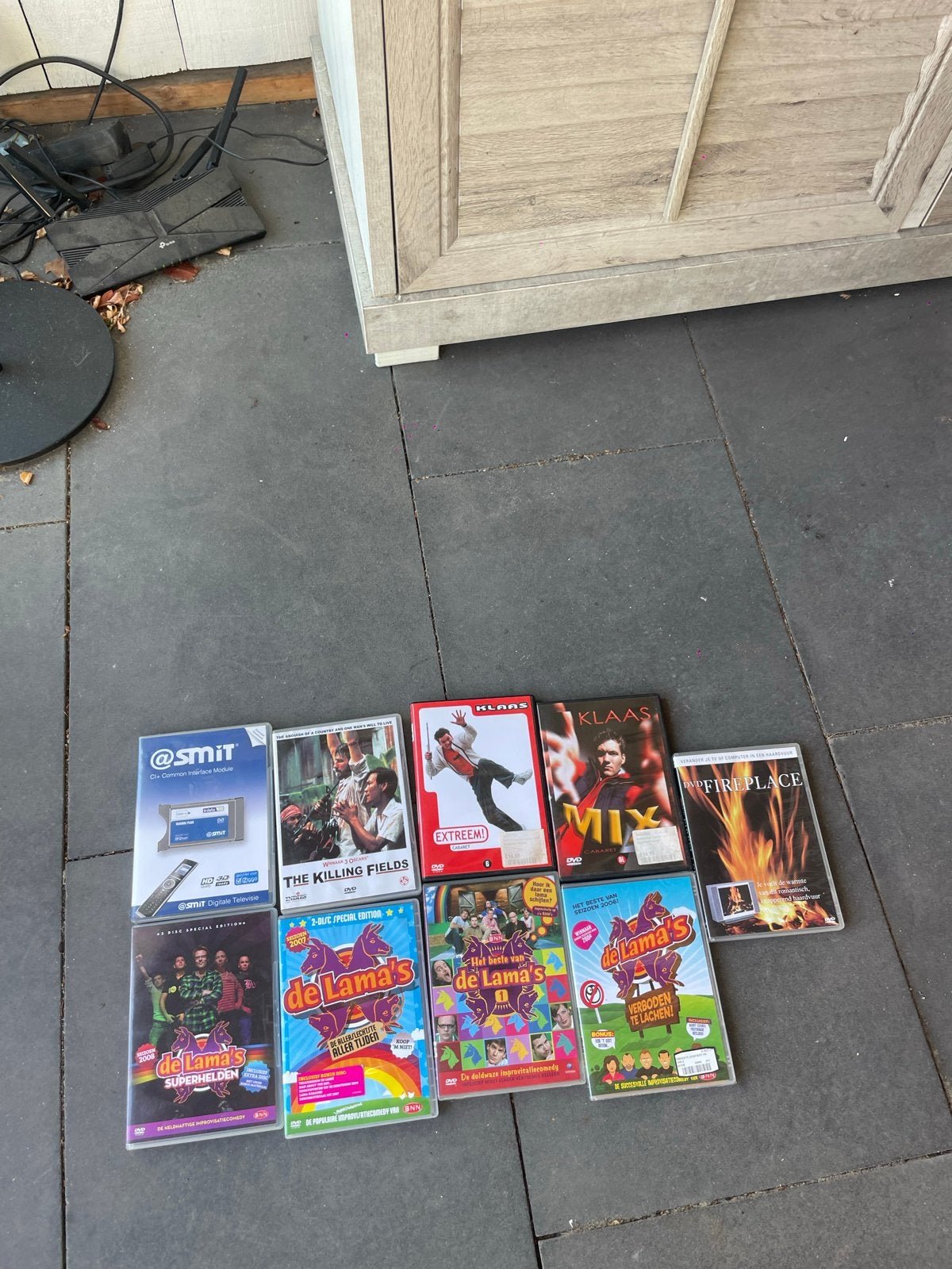 Diverse DVD's: De Lama's, The Killing Fields, Klaas, Fire Pl, Gebruikt, Nederlands, Vanaf 6 jaar, Ophalen of Verzenden