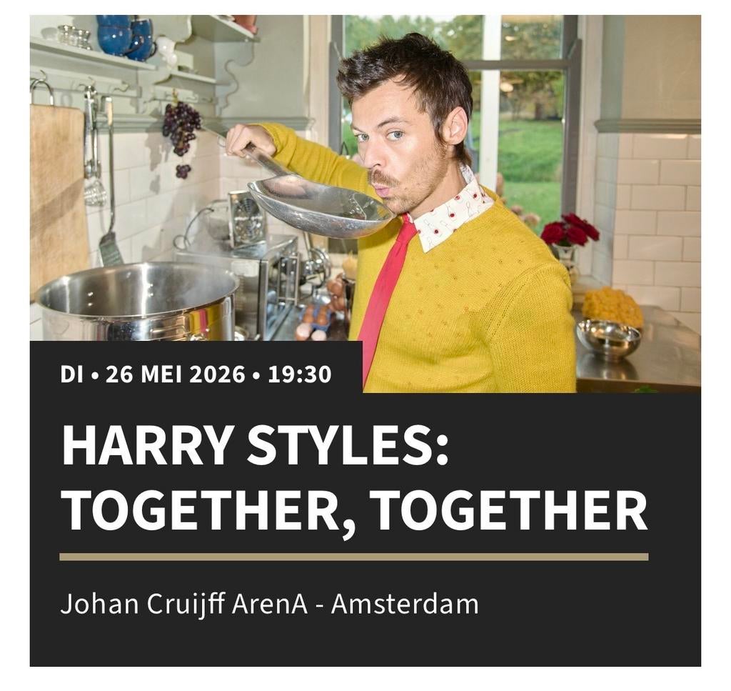 Harry Styles tickets 26 mei., Twee personen