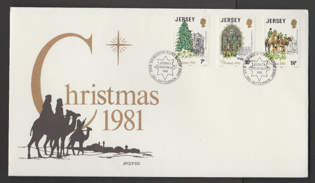 Jersey - Michelnr 270-272 - kerst 1981, Verzenden, Postfris