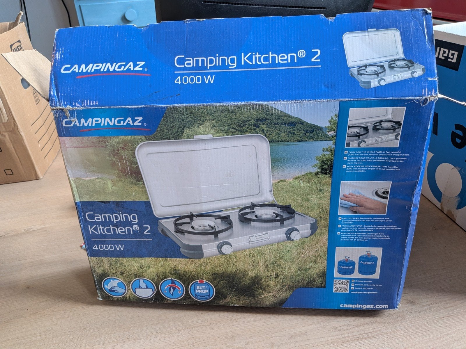 campingaz kitchen 2, Ophalen