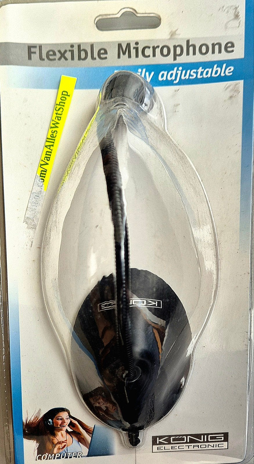 König Flexibele Microfoon voor Computer, Ophalen of Verzenden, Nieuw