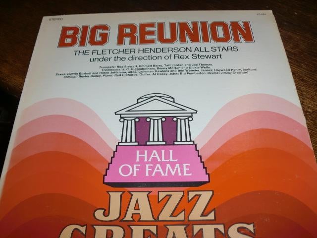 Rex Stewart/ Fletcher Henderson All Stars ‎Big Reunion LP US, Ophalen of Verzenden, Zo goed als nieuw, 1940 tot 1960, 12 inch