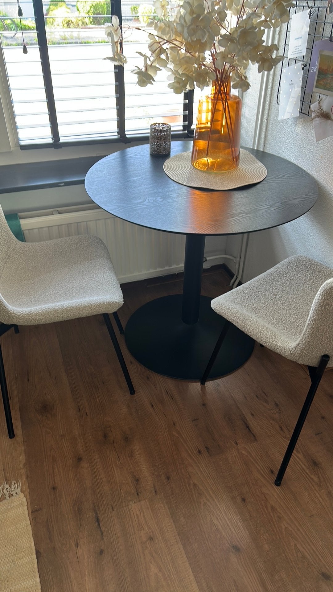 Eettafel, Huis en Inrichting, Tafels | Eettafels, Ophalen of Verzenden, Gebruikt, Rond, 50 tot 100 cm