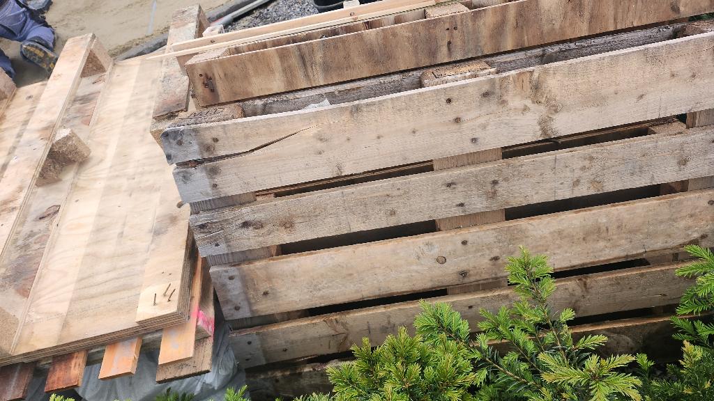 Houten pallets, Ophalen, Gebruikt, Pallet, Minder dan 200 cm