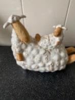 9) Sia schaap met lam beeldje, Ophalen of Verzenden, Zo goed als nieuw, Modern, Wit