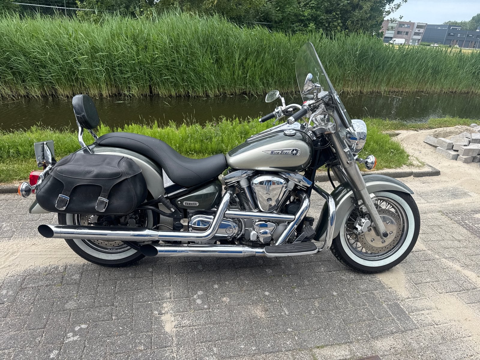 Yamaha Wild Star origineel 15000km!, 2 cilinders, Sportuitlaat, 1600 cc, Gebruikt