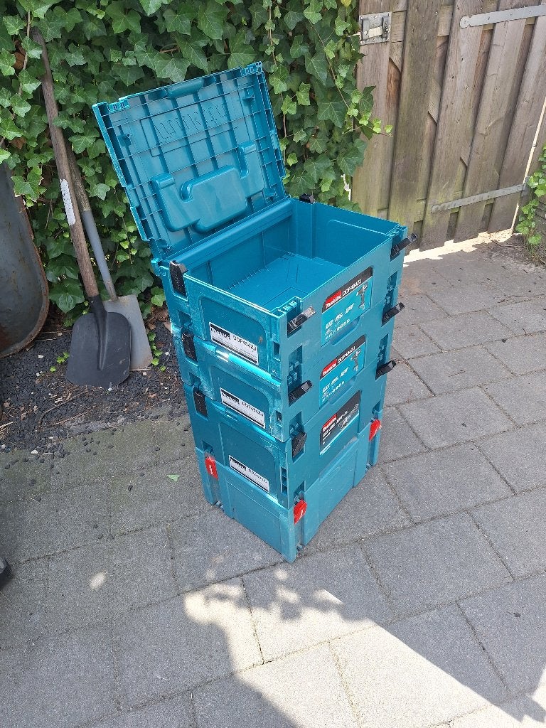 Makita koffers leeg 4x, Doe-het-zelf en Verbouw, Ophalen of Verzenden, Gebruikt