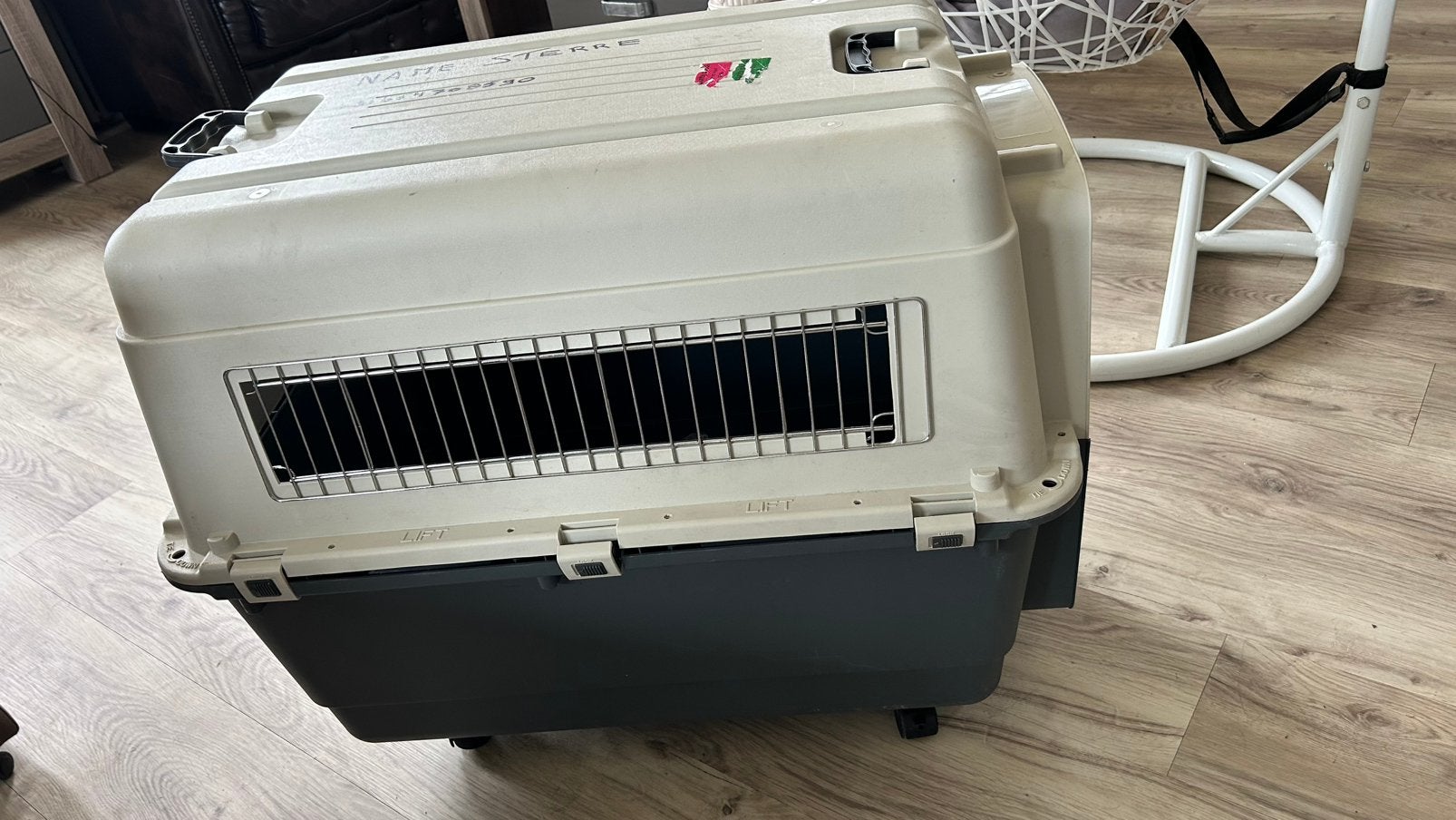 Honden transport bench, Ophalen, Zo goed als nieuw