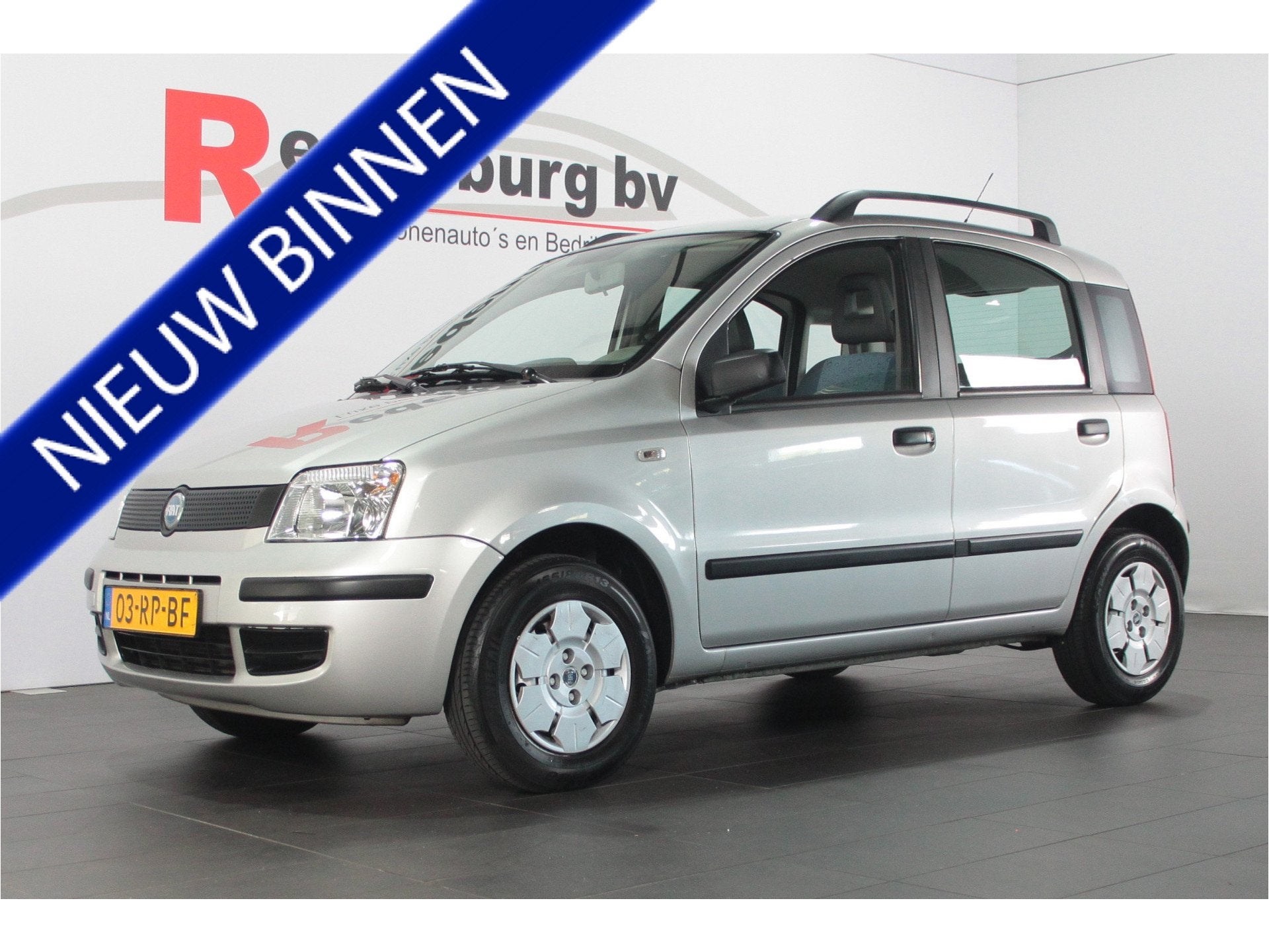 Fiat Panda 1.1 Active Plus - Airco / Radio cd (bj 2005), Auto's, Voorwielaandrijving, 4 stoelen, Origineel Nederlands, Bedrijf